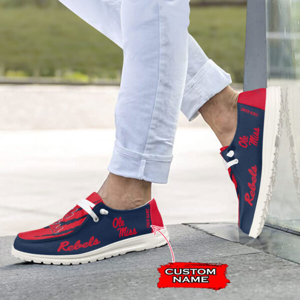 Tubopro Ole Miss Rebels Hey Dude Shoes For Men And Women - Image 5