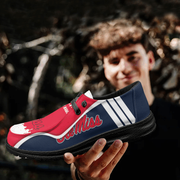 Tubopro Ole Miss Rebels Hey Dude Shoes For Men And Women - Image 4