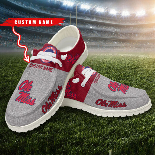 Tubopro Ole Miss Rebels Hey Dude Shoes For Men And Women - Image 2