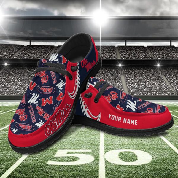 Tubopro Ole Miss Rebels Hey Dude Shoes For Men And Women - Image 2