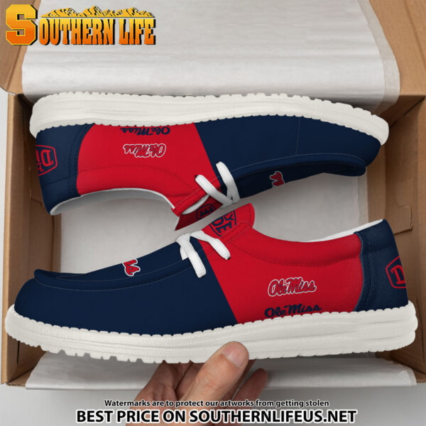Tubopro Ole Miss Rebels Personalized Hey Dude Shoes For Men And Women - Image 3