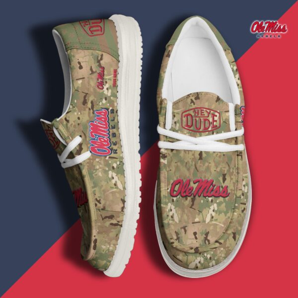 Tubopro Ole Miss Rebels Personalized Hey Dude Shoes For Men And Women