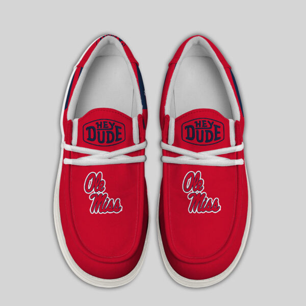 Tubopro Ole Miss Rebels Personalized Hey Dude Shoes For Men And Women - Image 4