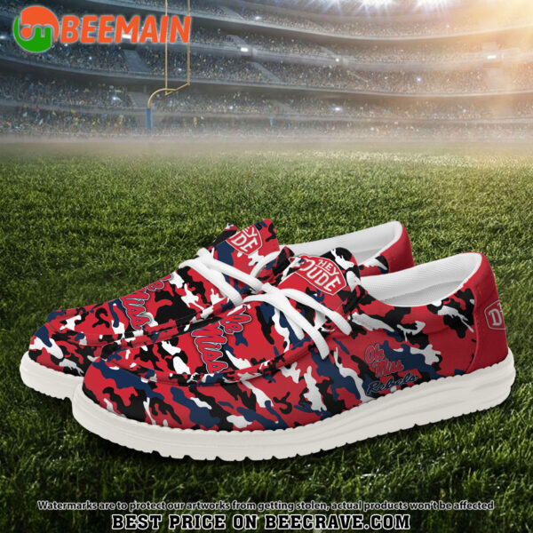 Tubopro Ole Miss Rebels Personalized Hey Dude Shoes For Men And Women - Image 2