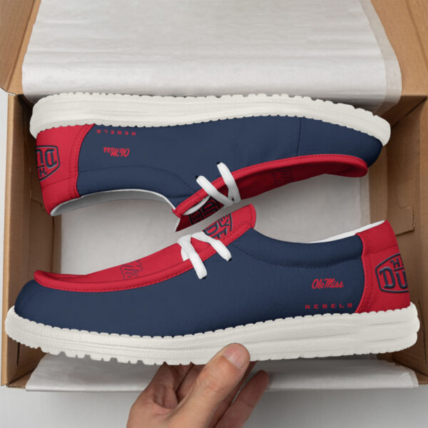 Tubopro Ole Miss Rebels Personalized Hey Dude Shoes For Men And Women - Image 2