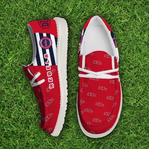 Tubopro Ole Miss Rebels Personalized Hey Dude Shoes For Men And Women - Image 5