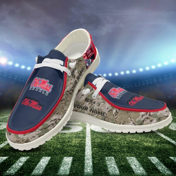 Tubopro Ole Miss Rebels Personalized Hey Dude Shoes For Men And Women