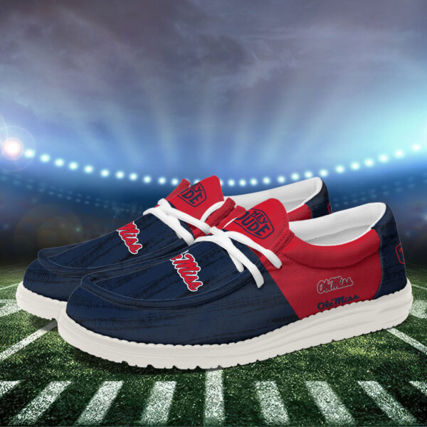 Tubopro Ole Miss Rebels Personalized Hey Dude Shoes For Men And Women - Image 3