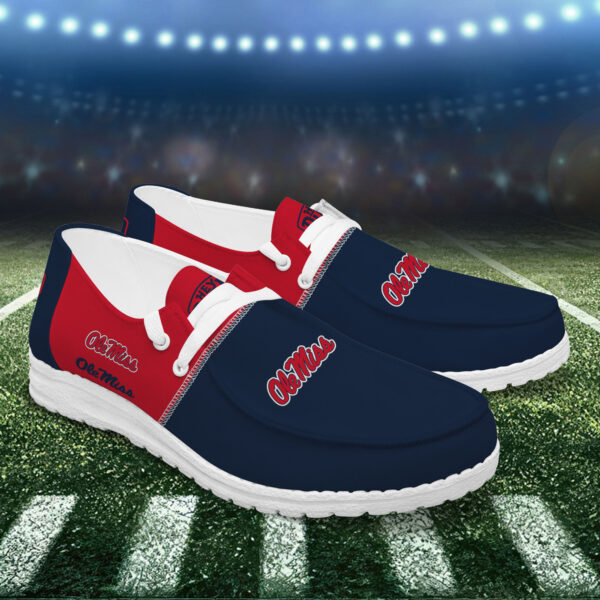 Tubopro Ole Miss Rebels Personalized Hey Dude Shoes For Men And Women - Image 4