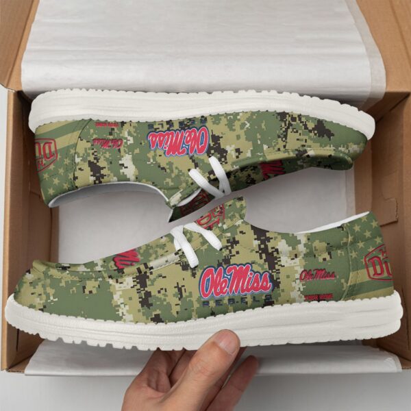 Tubopro Ole Miss Rebels Personalized Hey Dude Shoes For Men And Women - Image 2