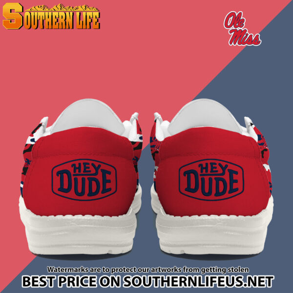 Tubopro Ole Miss Rebels Personalized Hey Dude Shoes For Men And Women - Image 3