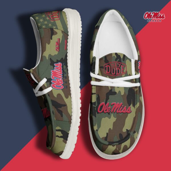 Tubopro Ole Miss Rebels Personalized Hey Dude Shoes For Men And Women