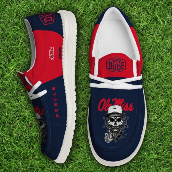 Tubopro Ole Miss Rebels Personalized Hey Dude Shoes For Men And Women