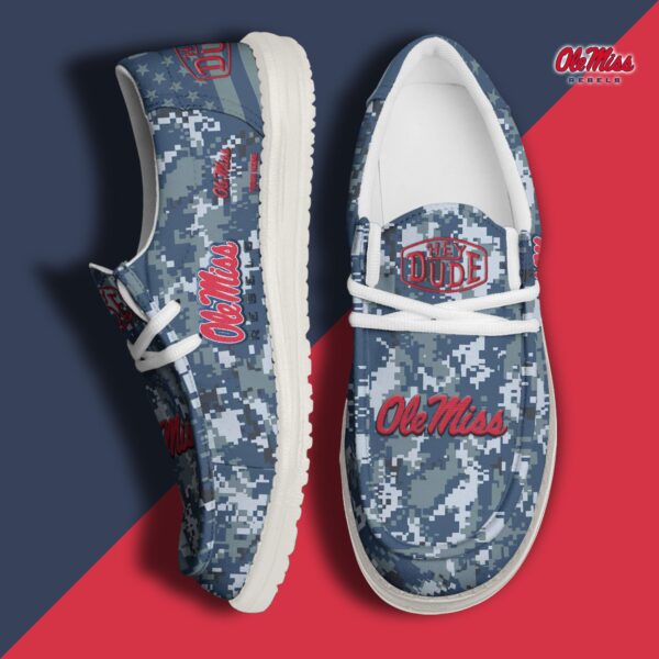 Tubopro Ole Miss Rebels Personalized Hey Dude Shoes For Men And Women