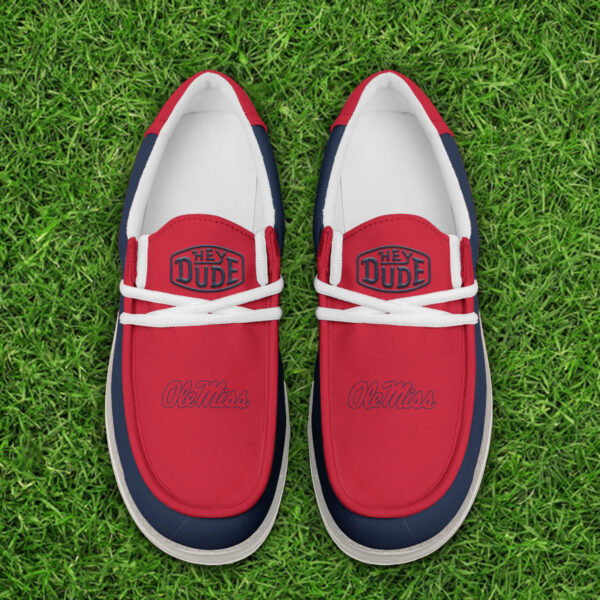 Tubopro Ole Miss Rebels Personalized Hey Dude Shoes For Men And Women - Image 4