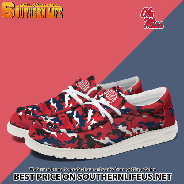 Tubopro Ole Miss Rebels Personalized Hey Dude Shoes For Men And Women - Image 2