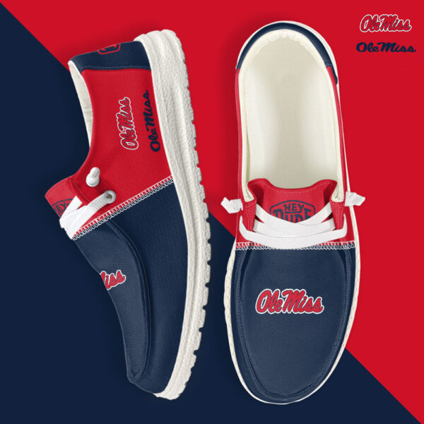 Tubopro Ole Miss Rebels Personalized Hey Dude Shoes For Men And Women