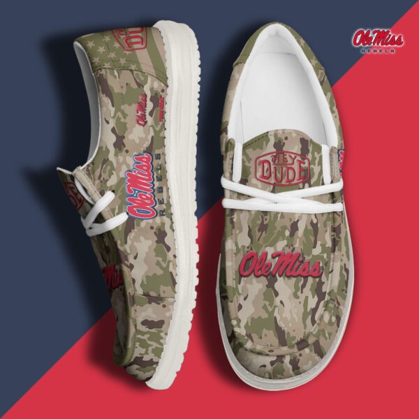 Tubopro Ole Miss Rebels Personalized Hey Dude Shoes For Men And Women