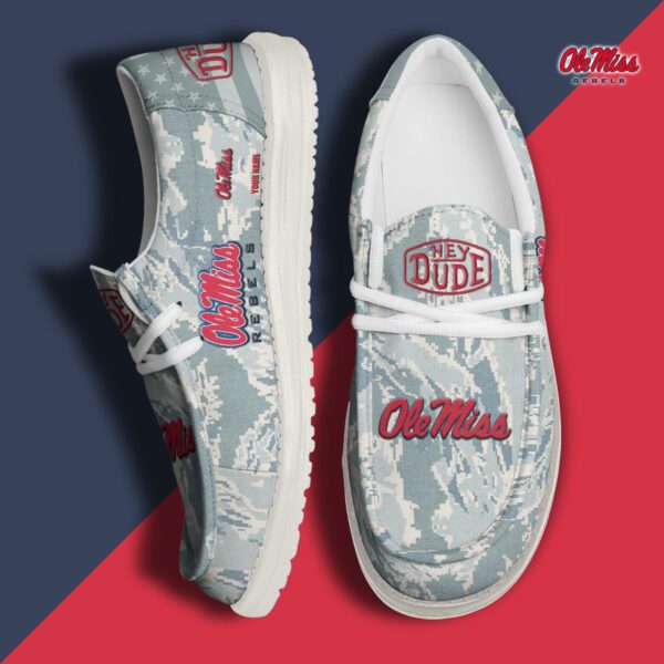 Tubopro Ole Miss Rebels Personalized Hey Dude Shoes For Men And Women