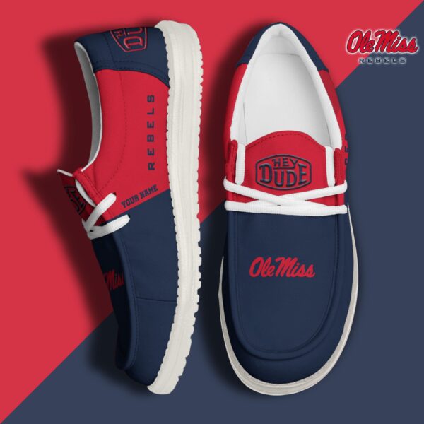 Tubopro Ole Miss Rebels Personalized Hey Dude Shoes For Men And Women