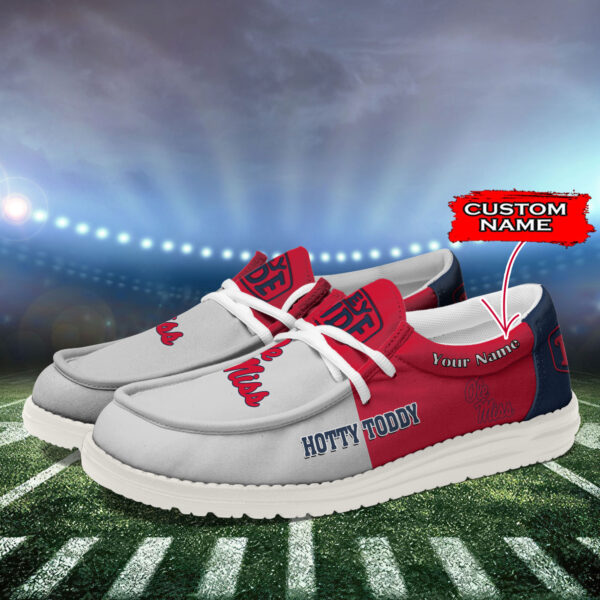 Tubopro Ole Miss Rebels Personalized Hey Dude Shoes For Men And Women - Image 3