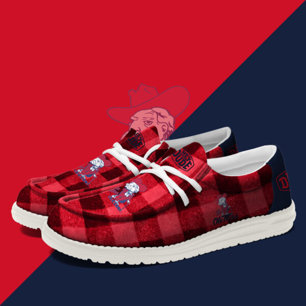 Tubopro Ole Miss Rebels Personalized Hey Dude Shoes For Men And Women - Image 2