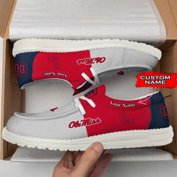 Tubopro Ole Miss Rebels Personalized Hey Dude Shoes For Men And Women - Image 3