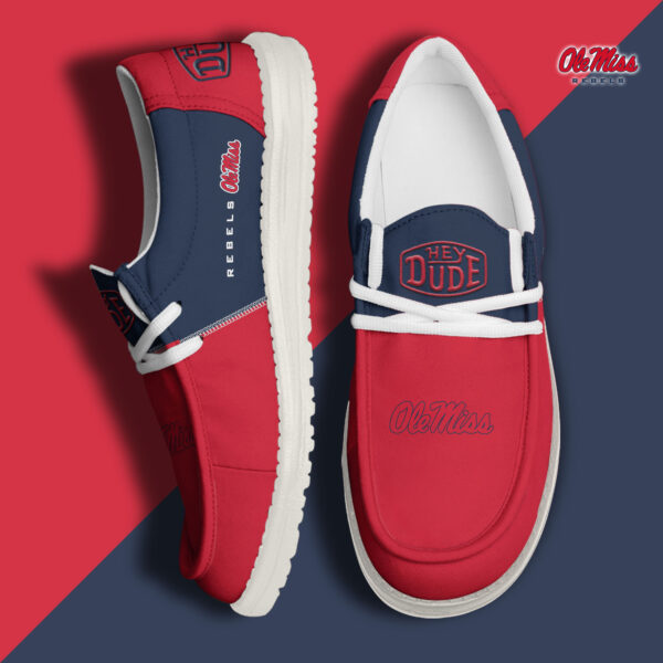 Tubopro Ole Miss Rebels Personalized Hey Dude Shoes For Men And Women