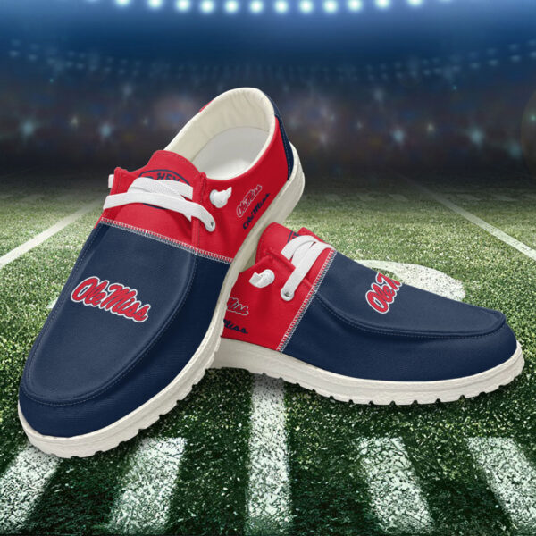 Tubopro Ole Miss Rebels Personalized Hey Dude Shoes For Men And Women - Image 3