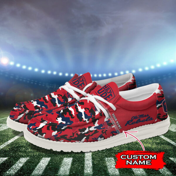 Tubopro Ole Miss Rebels Personalized Hey Dude Shoes For Men And Women - Image 3