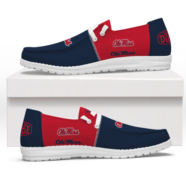 Tubopro Ole Miss Rebels Personalized Hey Dude Shoes For Men And Women - Image 2
