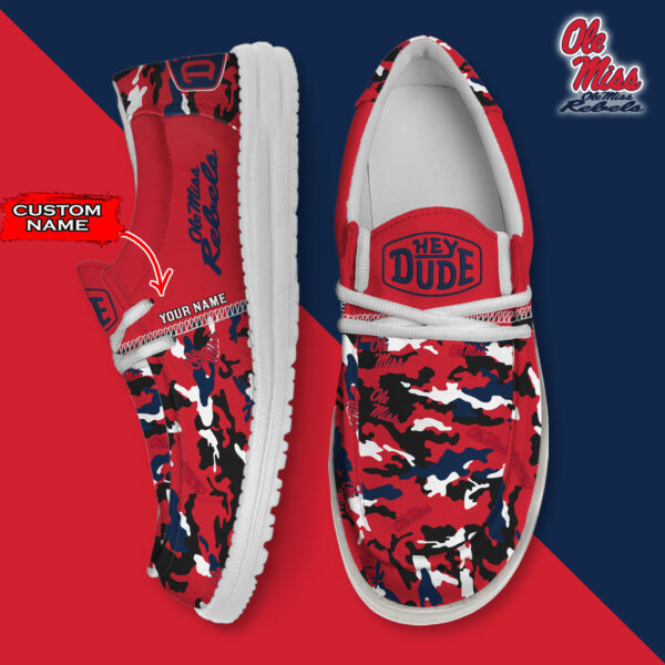 Tubopro Ole Miss Rebels Personalized Hey Dude Shoes For Men And Women