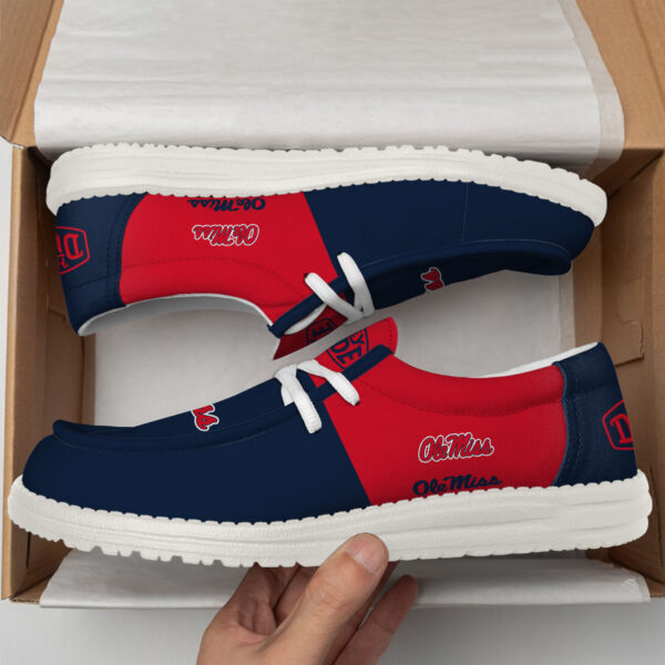 Tubopro Ole Miss Rebels Personalized Hey Dude Shoes For Men And Women - Image 2