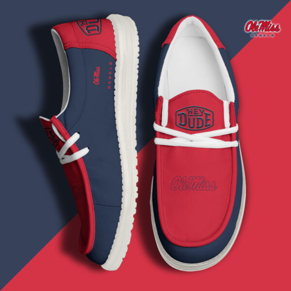 Tubopro Ole Miss Rebels Personalized Hey Dude Shoes For Men And Women