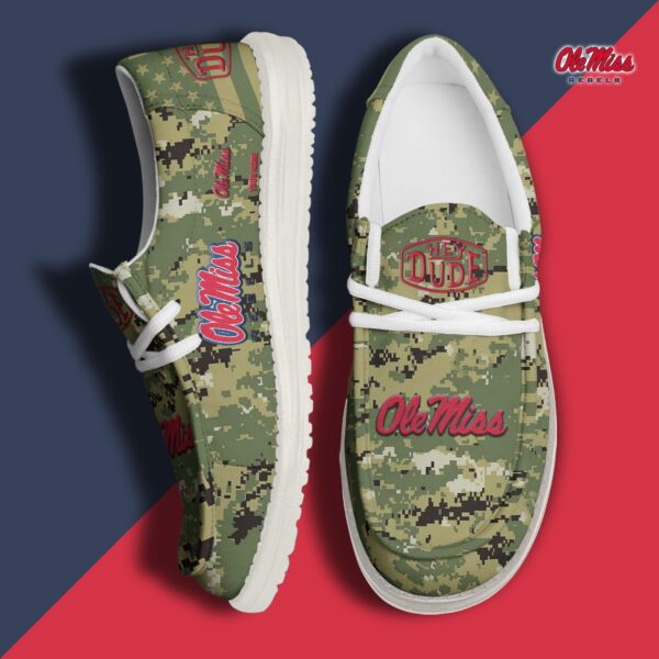 Tubopro Ole Miss Rebels Personalized Hey Dude Shoes For Men And Women