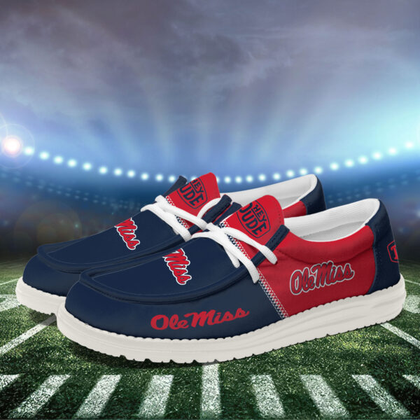 Tubopro Ole Miss Rebels Personalized Hey Dude Shoes For Men And Women - Image 3