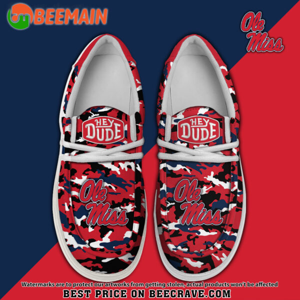 Tubopro Ole Miss Rebels Personalized Hey Dude Shoes For Men And Women