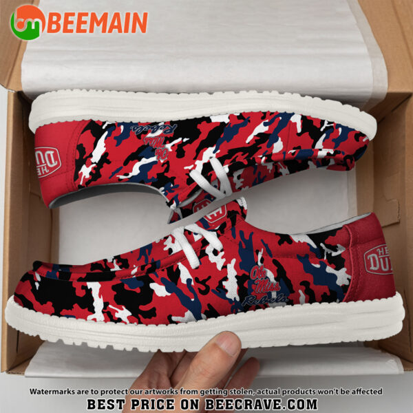 Tubopro Ole Miss Rebels Personalized Hey Dude Shoes For Men And Women - Image 4