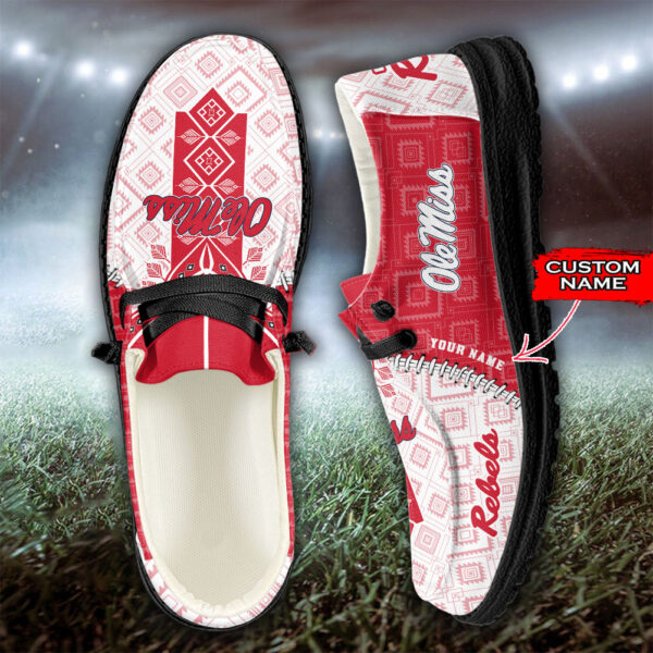 Tubopro Ole Miss Rebels Personalized Hey Dude Shoes For Men And Women - Image 3