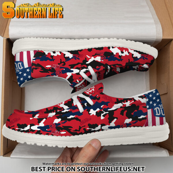 Tubopro Ole Miss Rebels Personalized Hey Dude Shoes For Men And Women - Image 4