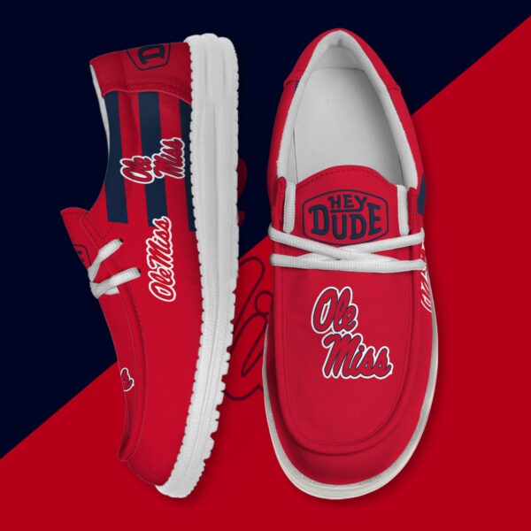 Tubopro Ole Miss Rebels Personalized Hey Dude Shoes For Men And Women