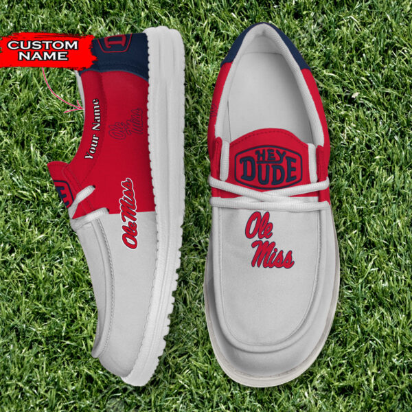 Tubopro Ole Miss Rebels Personalized Hey Dude Shoes For Men And Women