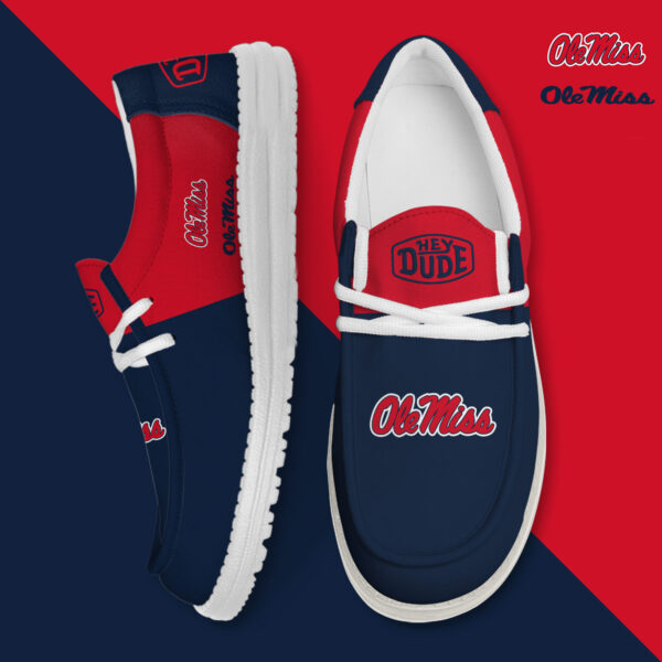 Tubopro Ole Miss Rebels Personalized Hey Dude Shoes For Men And Women