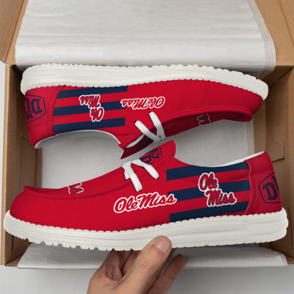 Tubopro Ole Miss Rebels Personalized Hey Dude Shoes For Men And Women - Image 3