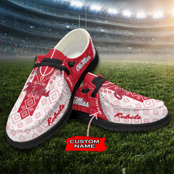 Tubopro Ole Miss Rebels Personalized Hey Dude Shoes For Men And Women - Image 5