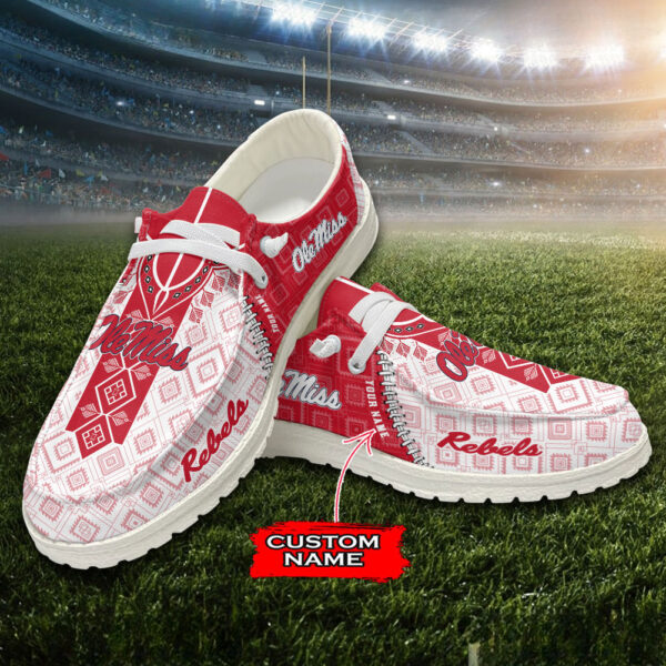 Tubopro Ole Miss Rebels Personalized Hey Dude Shoes For Men And Women - Image 6