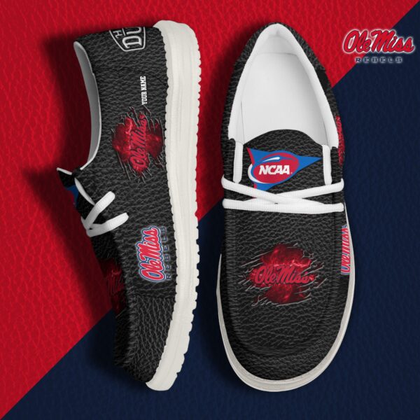 Tubopro Ole Miss Rebels Personalized Hey Dude Shoes For Men And Women