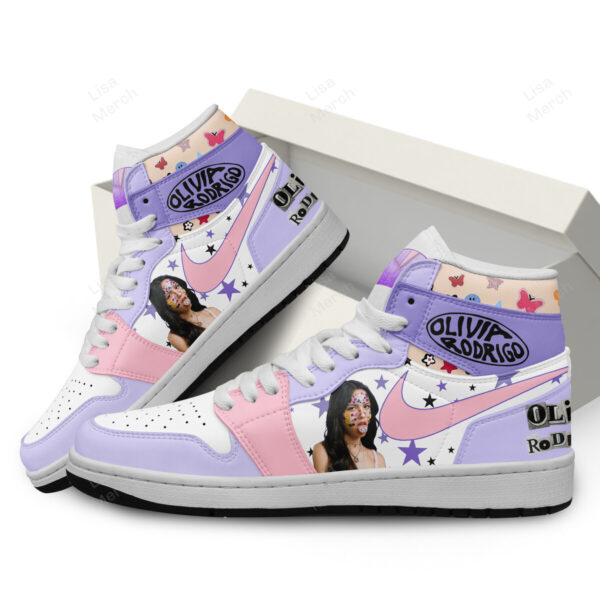 Tubopro Olivia Rodrigo AJ1 High Sneakers Shoes For Men And Women