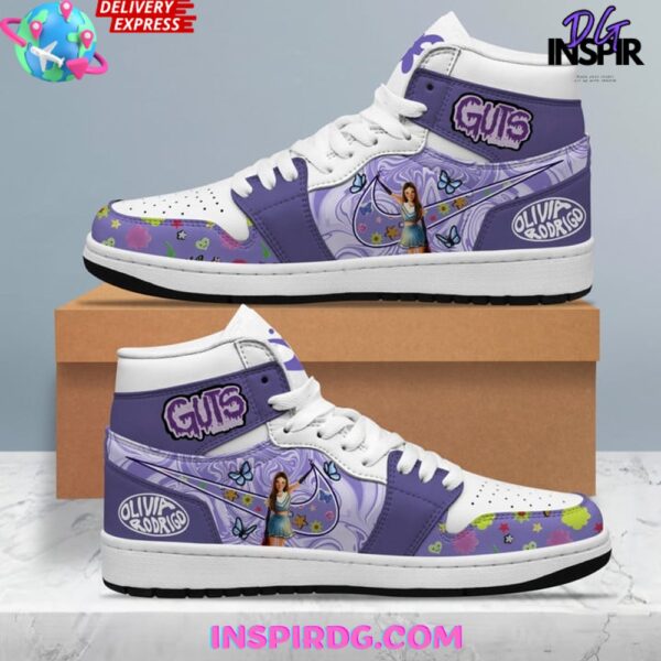 Tubopro Olivia Rodrigo AJ1 High Sneakers Shoes For Men And Women