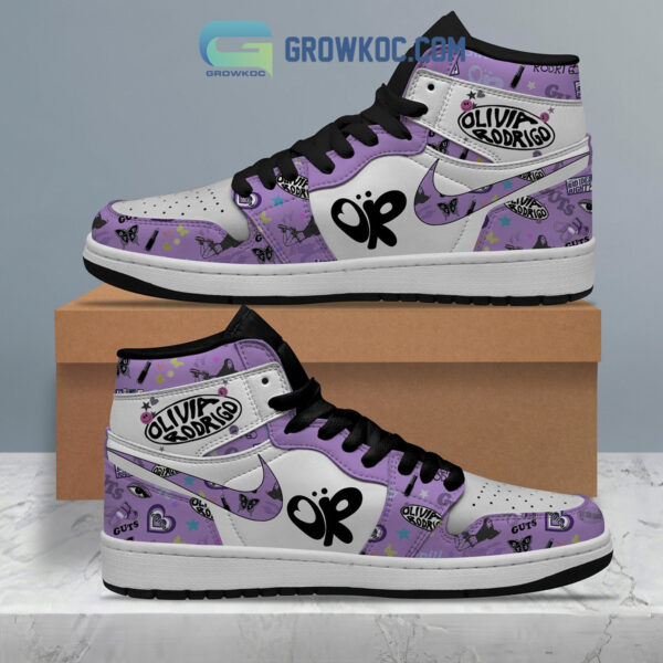 Tubopro Olivia Rodrigo AJ1 High Sneakers Shoes For Men And Women